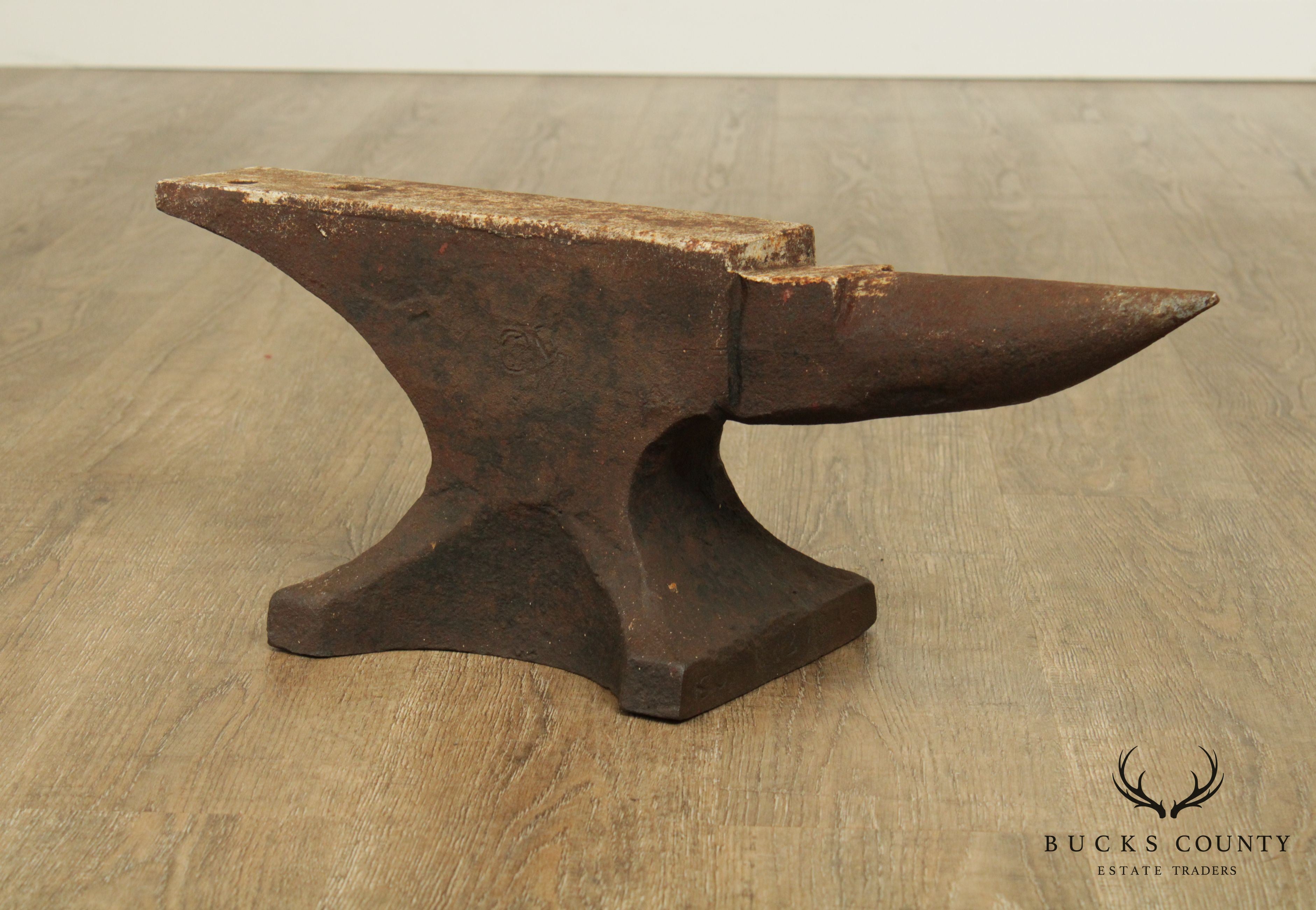 Antique 80 Pound Blacksmith ANVIL