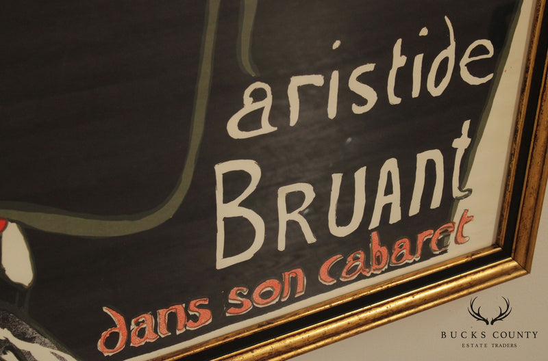 Henri De Tou Louse - Lautrec Artistide Bruant Plate Signed Lithograph