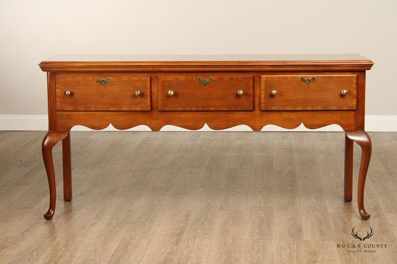Councill Craftsmen Queen Anne Style Mahogany Sideboard