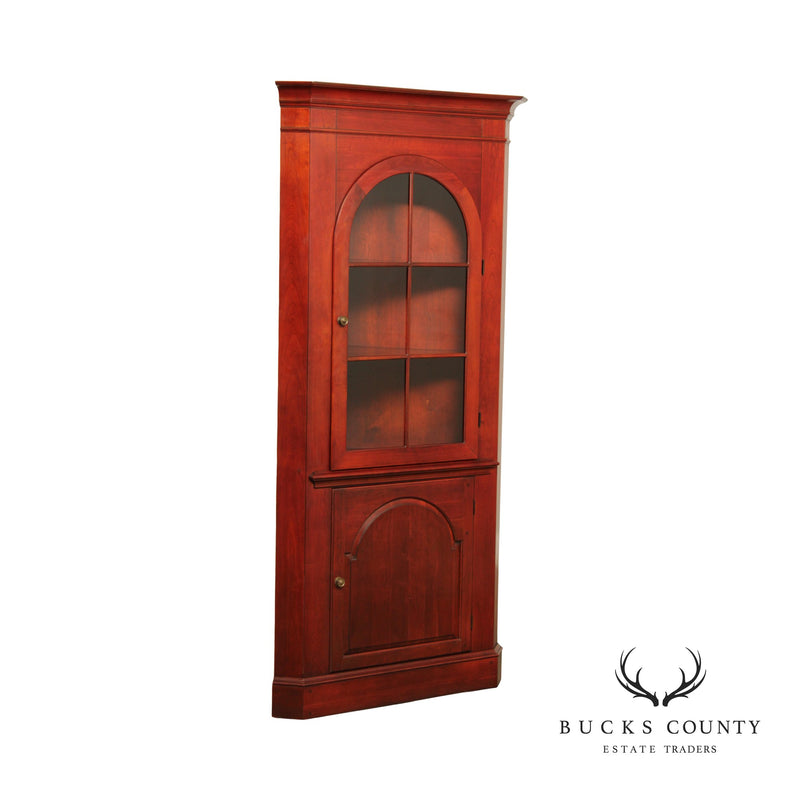 Pennsylvania House Mt. Vernon Cherry Corner Cupboard