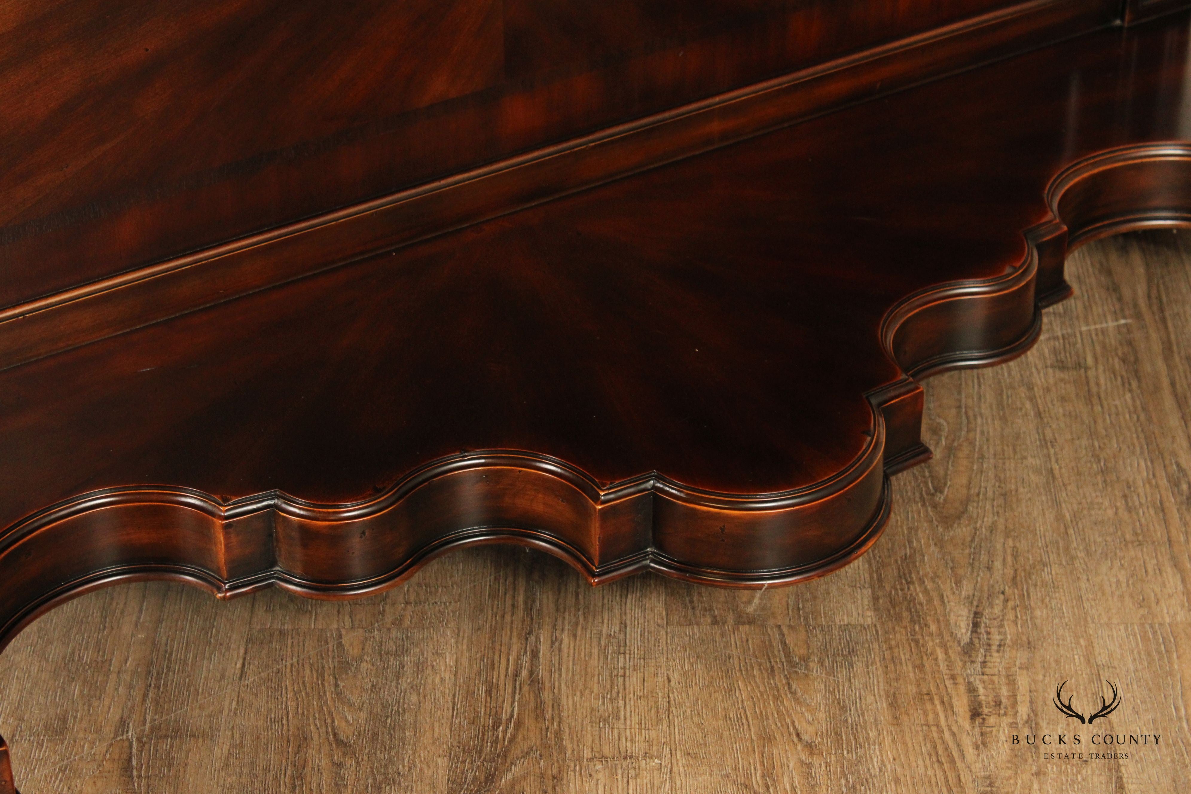 Artistica  Empire Style Mahogany Console Table