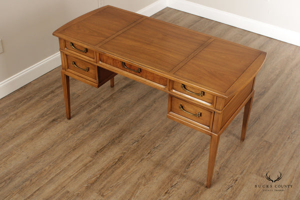 Thomasville Mid Century Modern Walnut Executive Desk