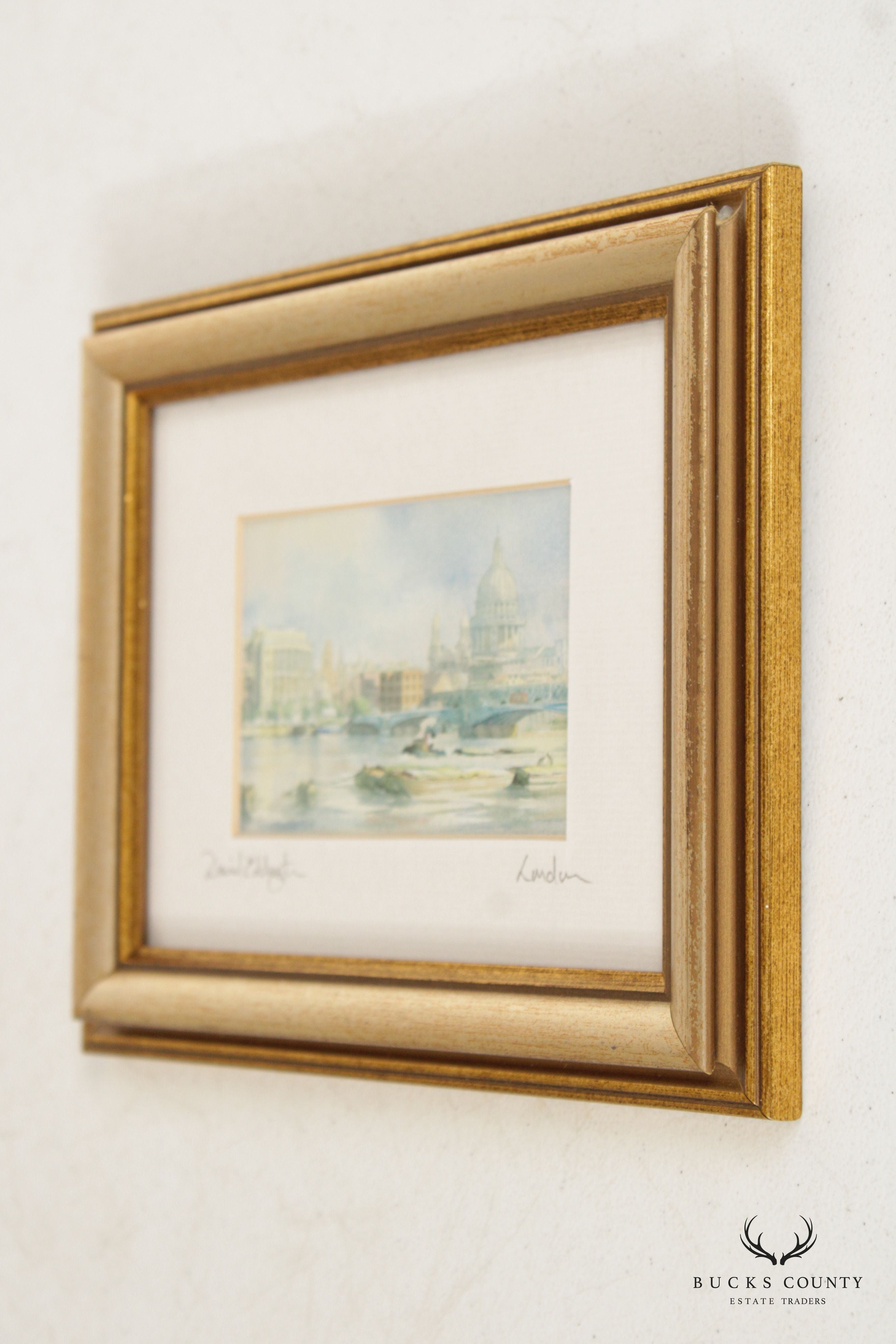 David Eddington 'St. Paul's Cathedral, London' Framed Print