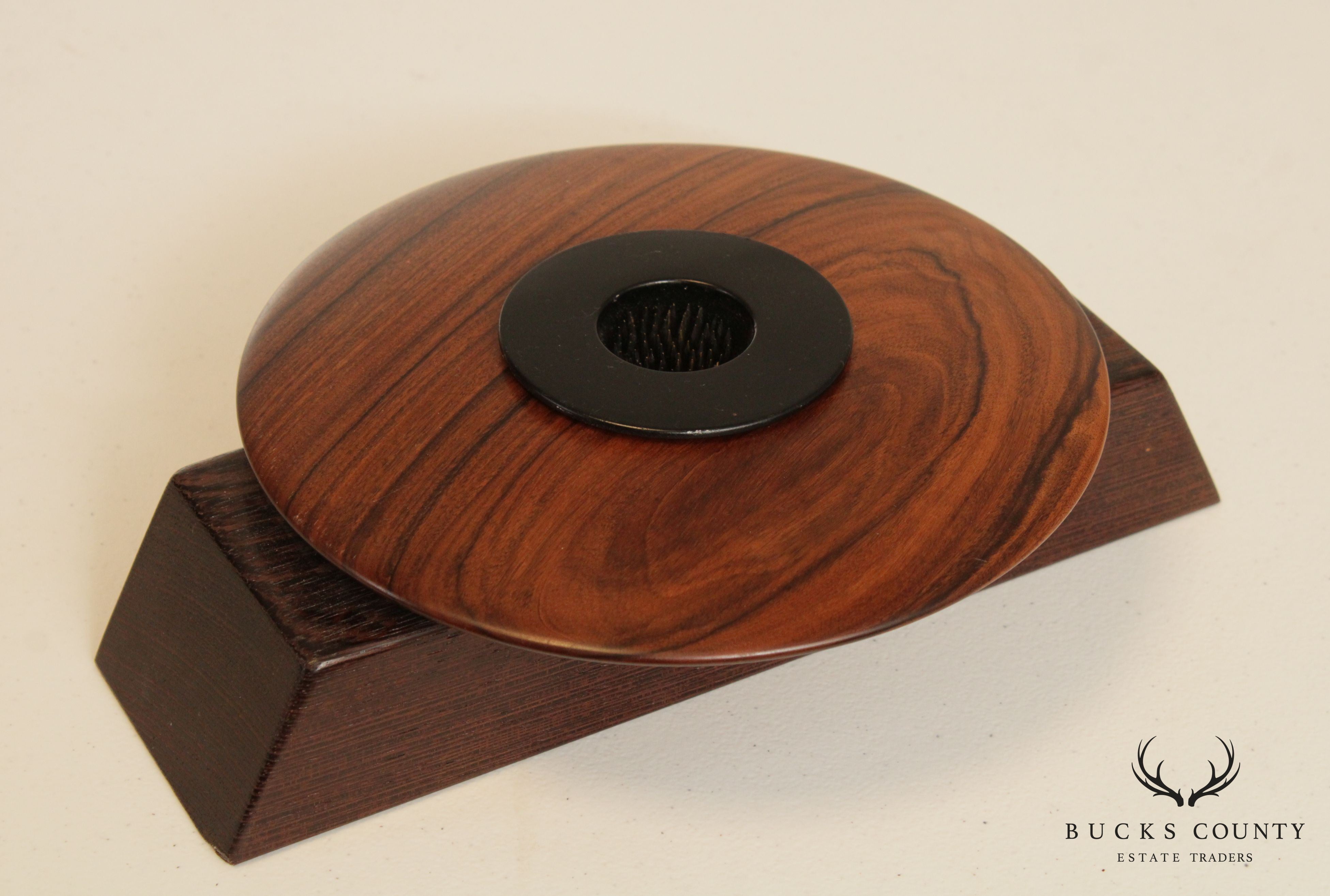 Studio Crafted Japanese Rosewood Candle Holder