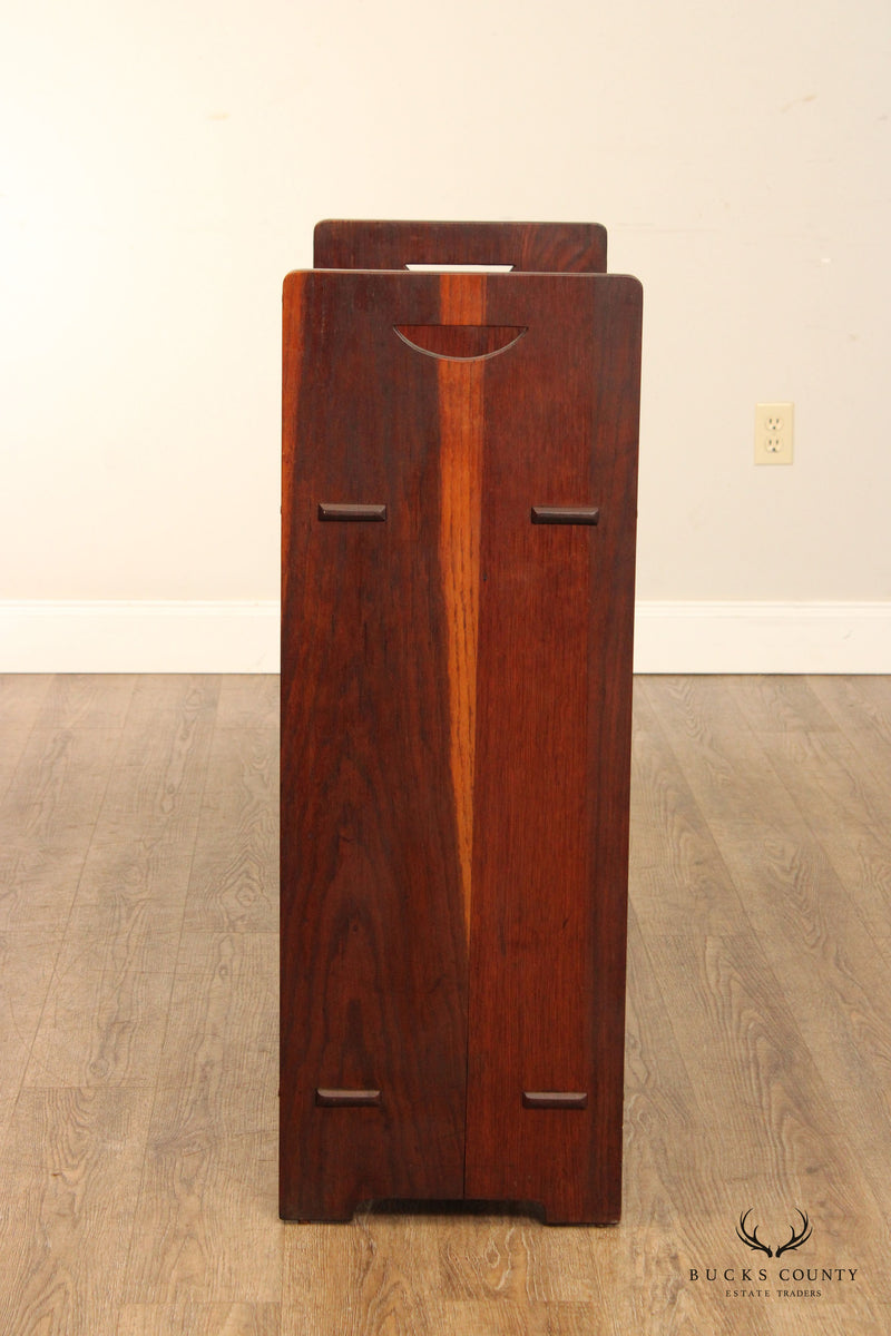 Gustav Stickley Mission Oak Drop Front Writing Desk