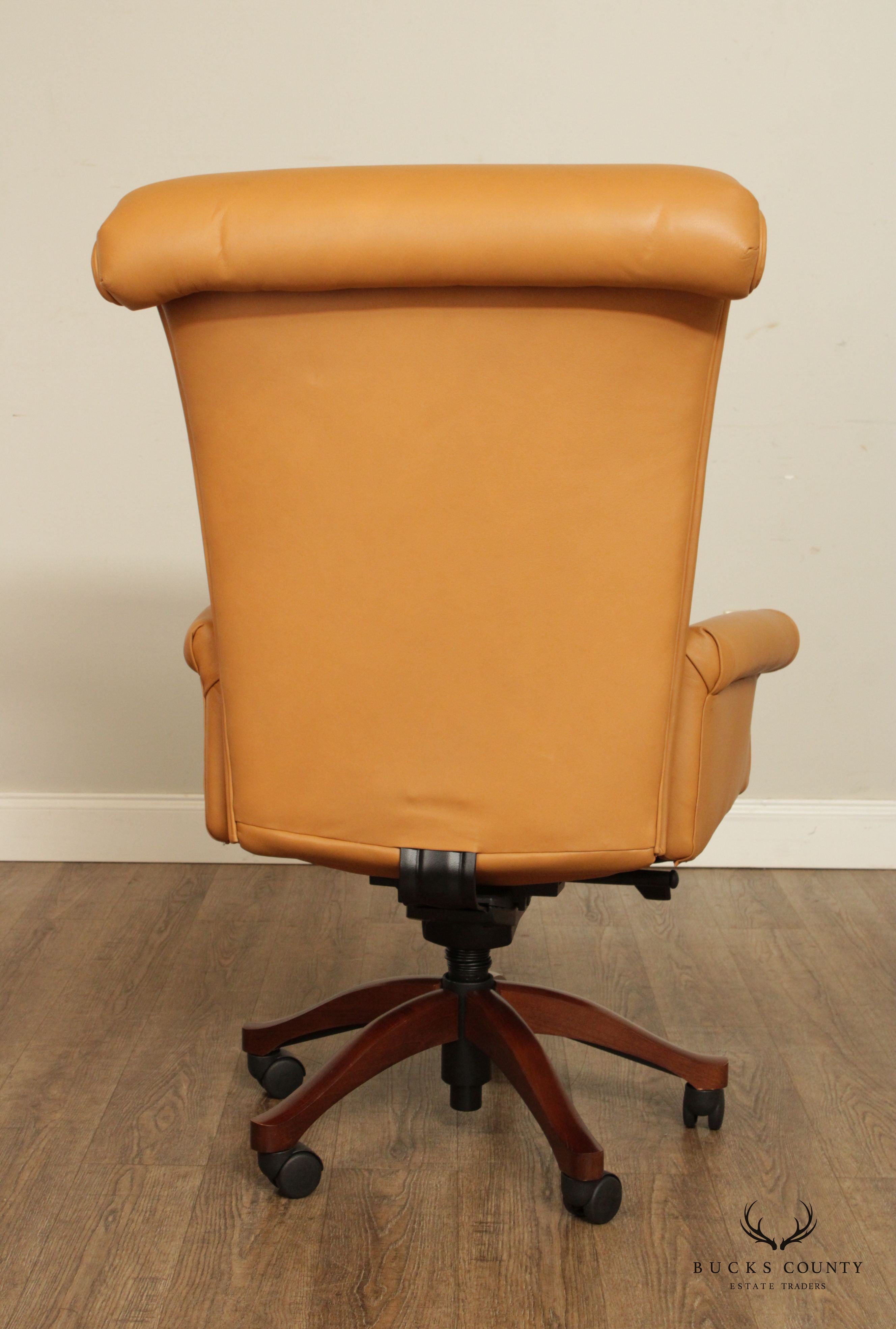 Leathercraft Tufted Leather Executive Office Armchair (M)