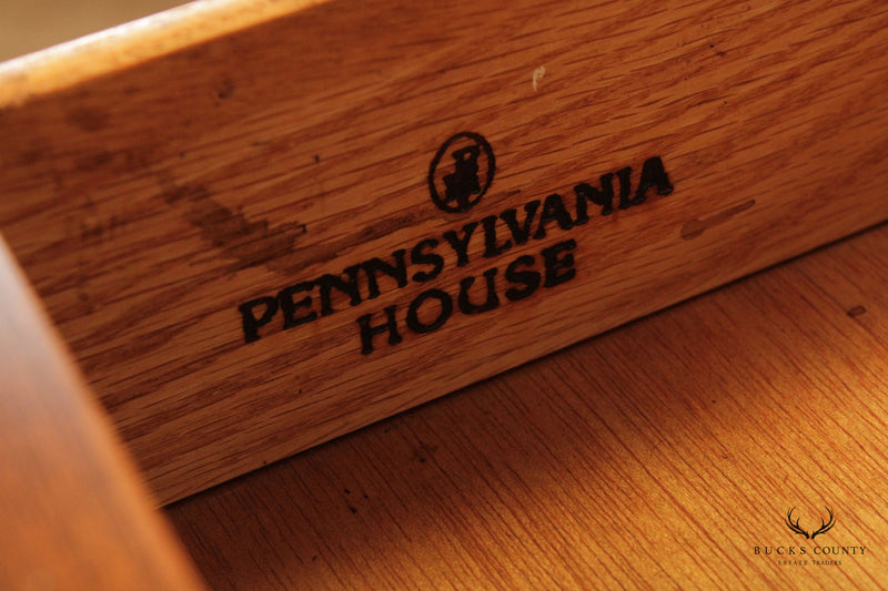 Pennsylvania House Chippendale Style Cherry Slant Front Desk