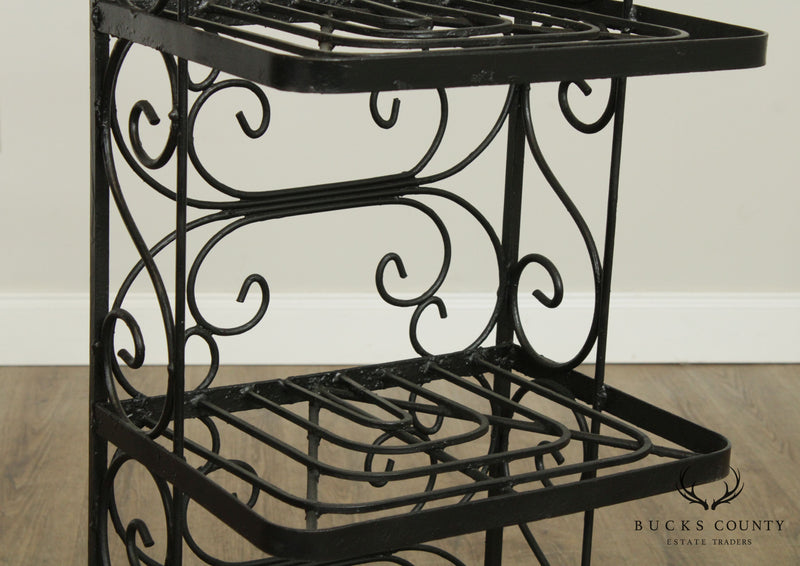 Victorian Style Cast Iron Three-Tier Plant Stand or Small Etagere – Bucks  County Estate Traders