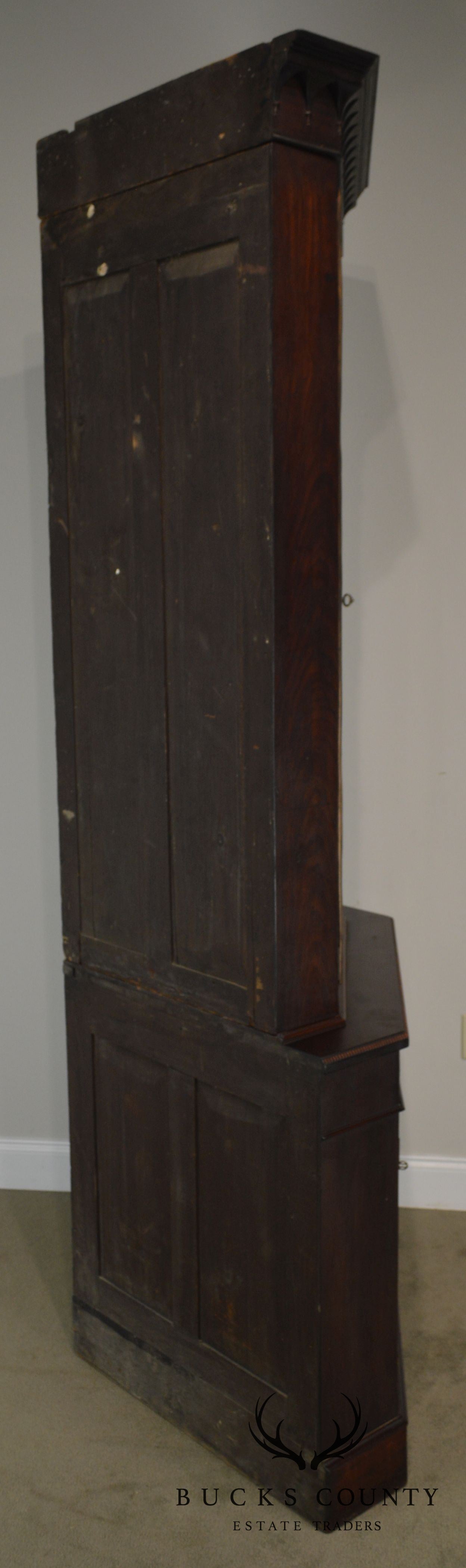 American Gothic Antique Rosewood Corner Cabinet Attributed to Meeks