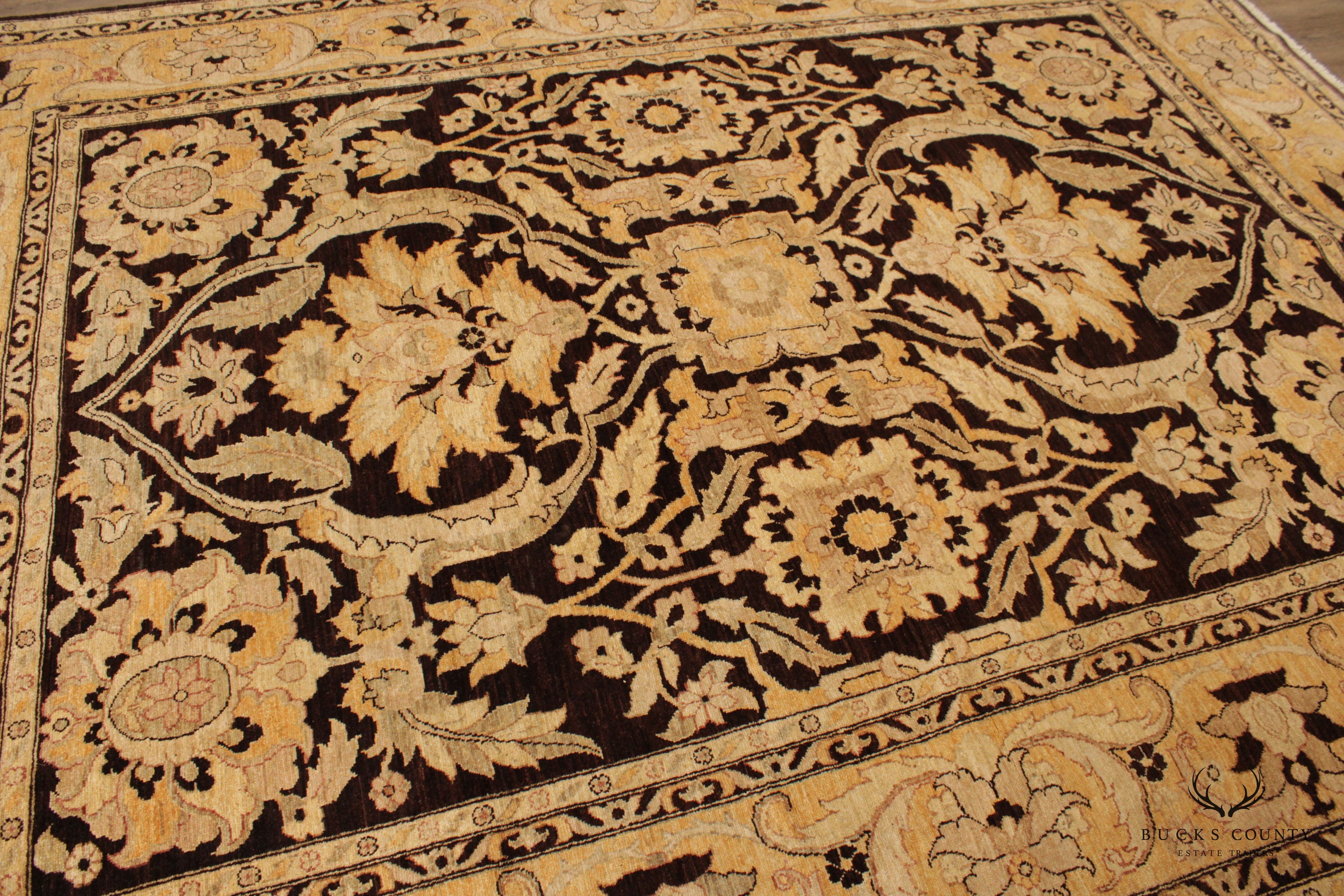 Persian Style Hand Knotted Sultanabad 12' x 9' Carpet