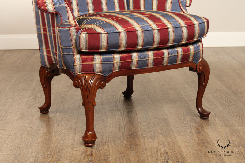 Southwood Georgian Style Wing Back Chair