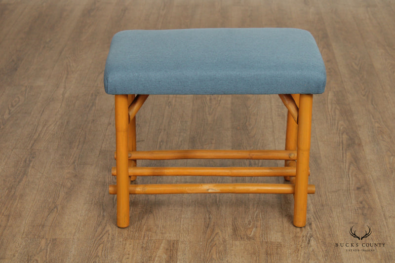 Vintage Bamboo Bench or Stool
