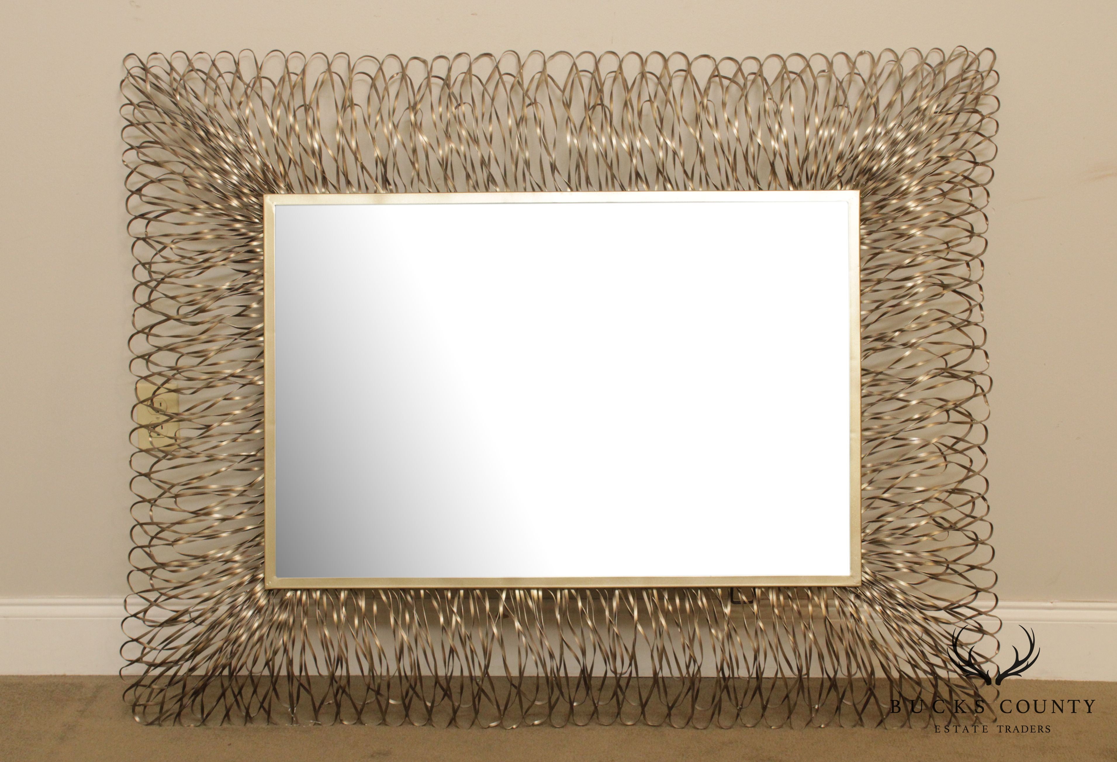 Uttermost Grace Feyock Collection Silver Corbis Mirror