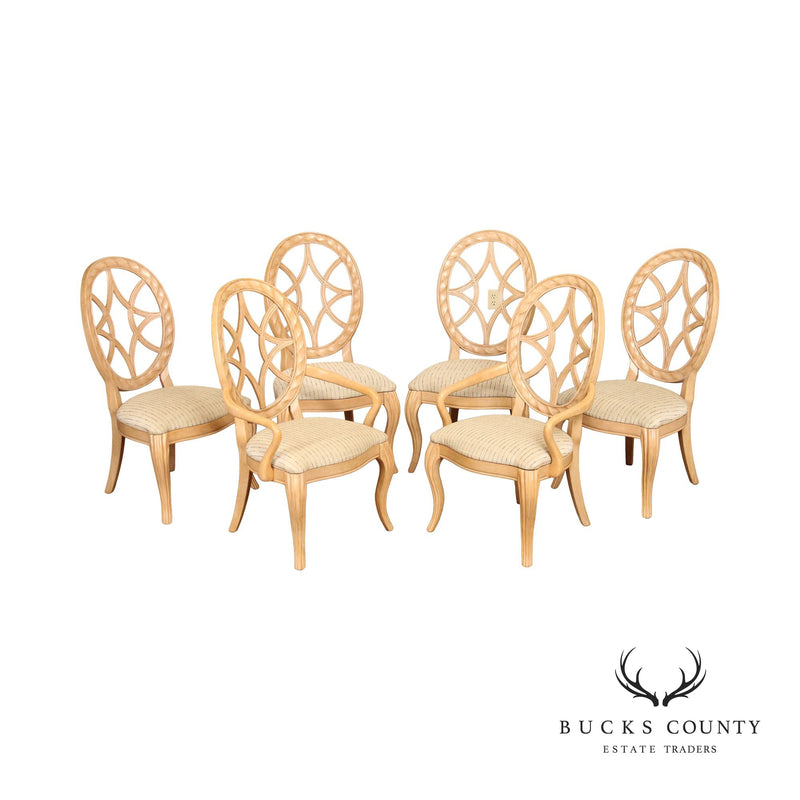 Bernhardt Furniture Rendition Collection Set of Six Dining Chairs
