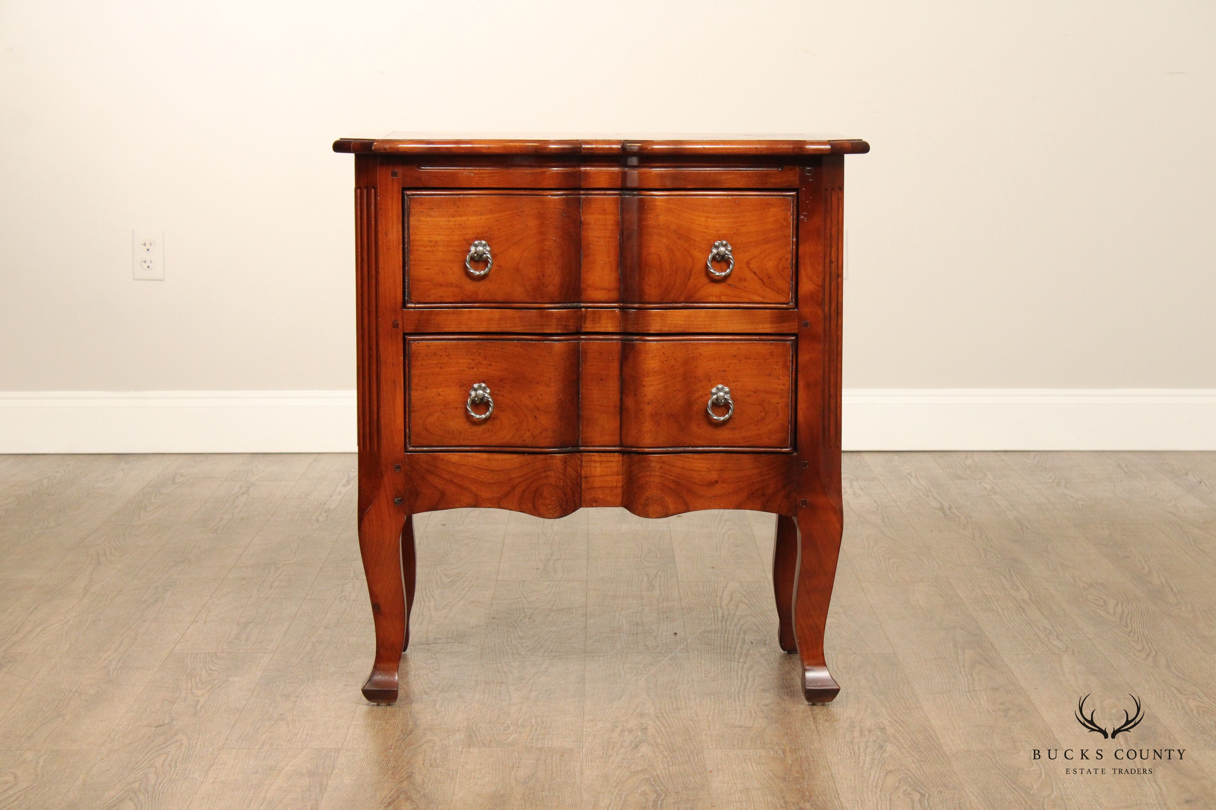 Henry Venables French Country Style Oak Nightstand