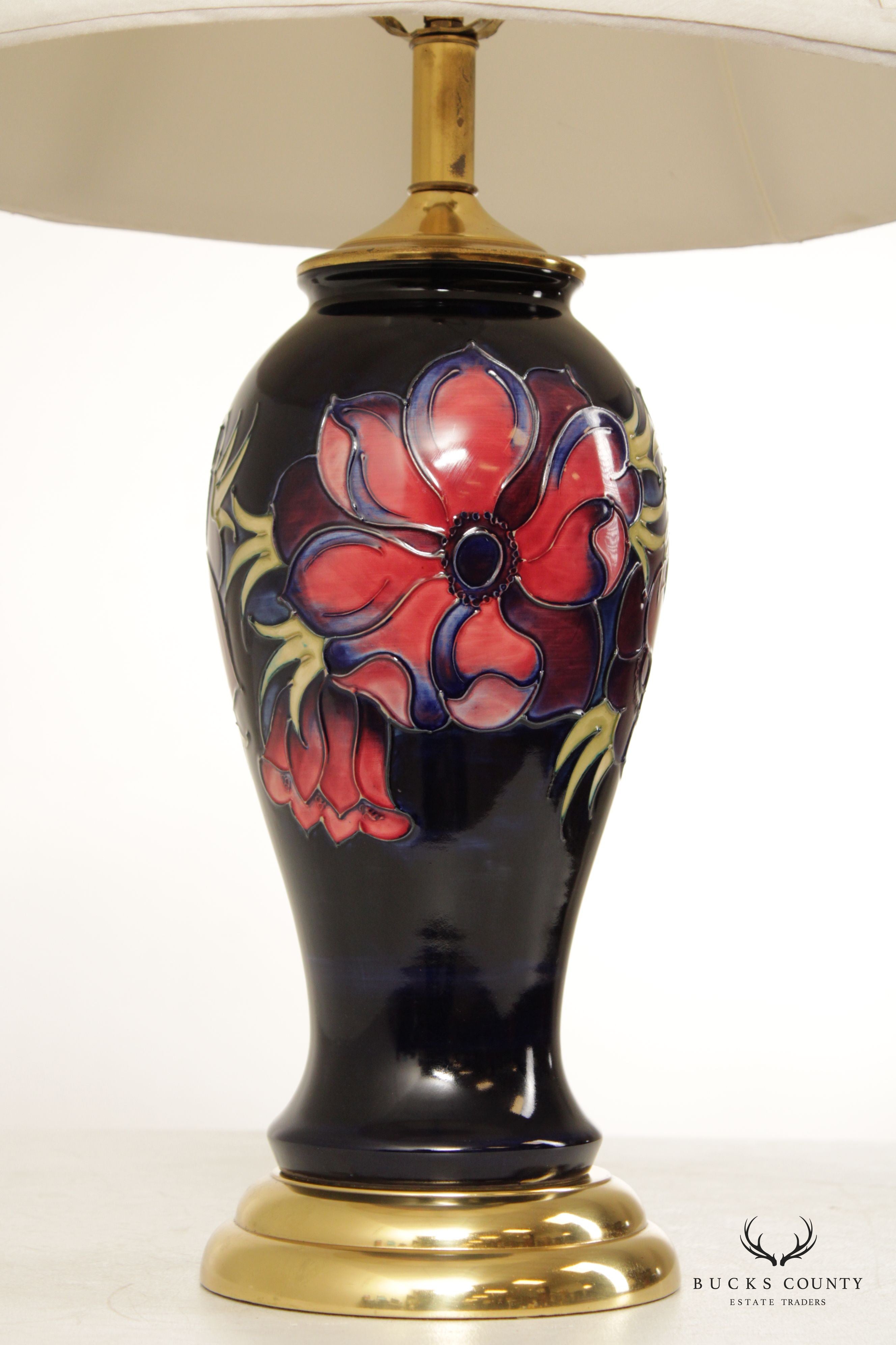 Shoal Creek Lighting Cloisonne Style Floral Porcelain Table Lamp