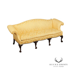 Stickley Colonial Williamsburg Collection Georgian Style Camelback Sofa