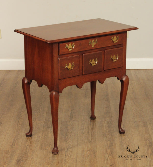 Hickory Chair Queen Anne Style Mahogany Lowboy