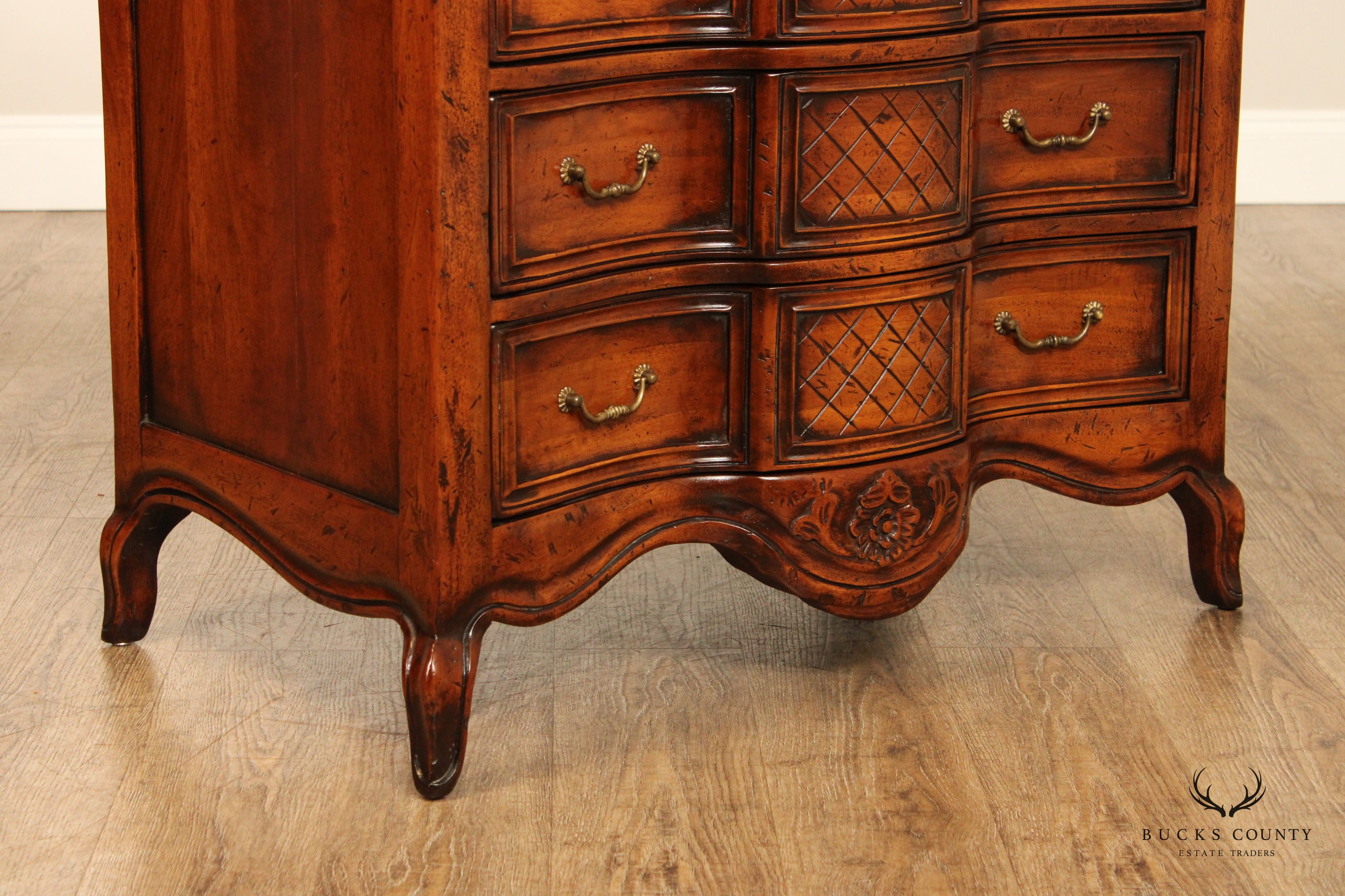 Francesco Molon Italian Provincial Style Chest of Drawers