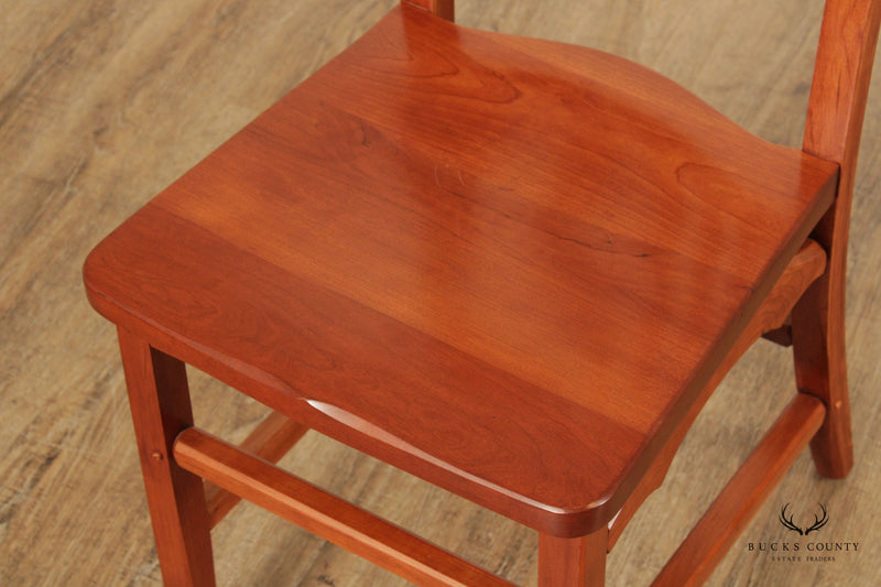 Hunt Country Furniture Pair of Cherry 'Squire' Dining Chairs
