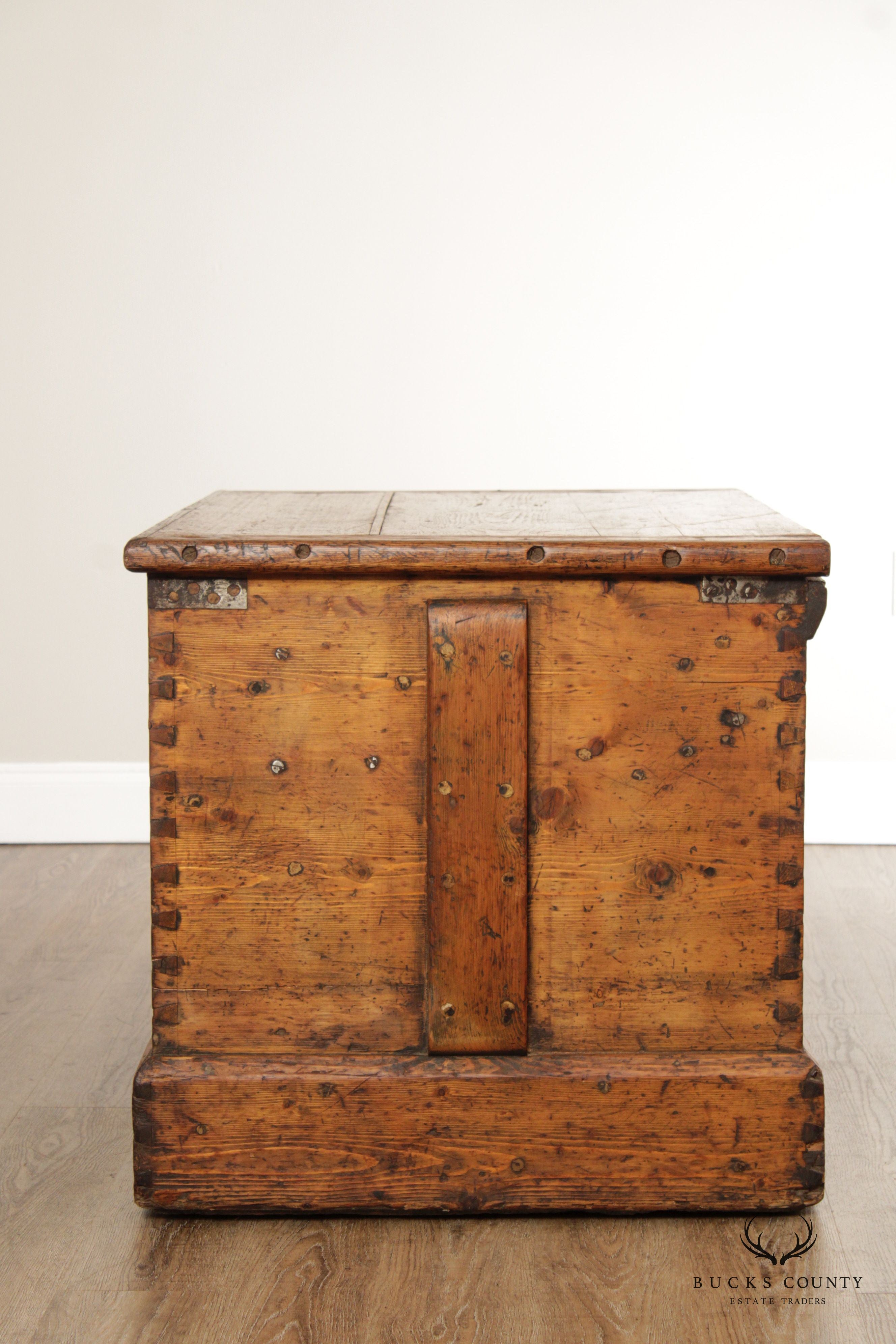 Antique English Carpenter's or Cabinetmaker's Tool Chest