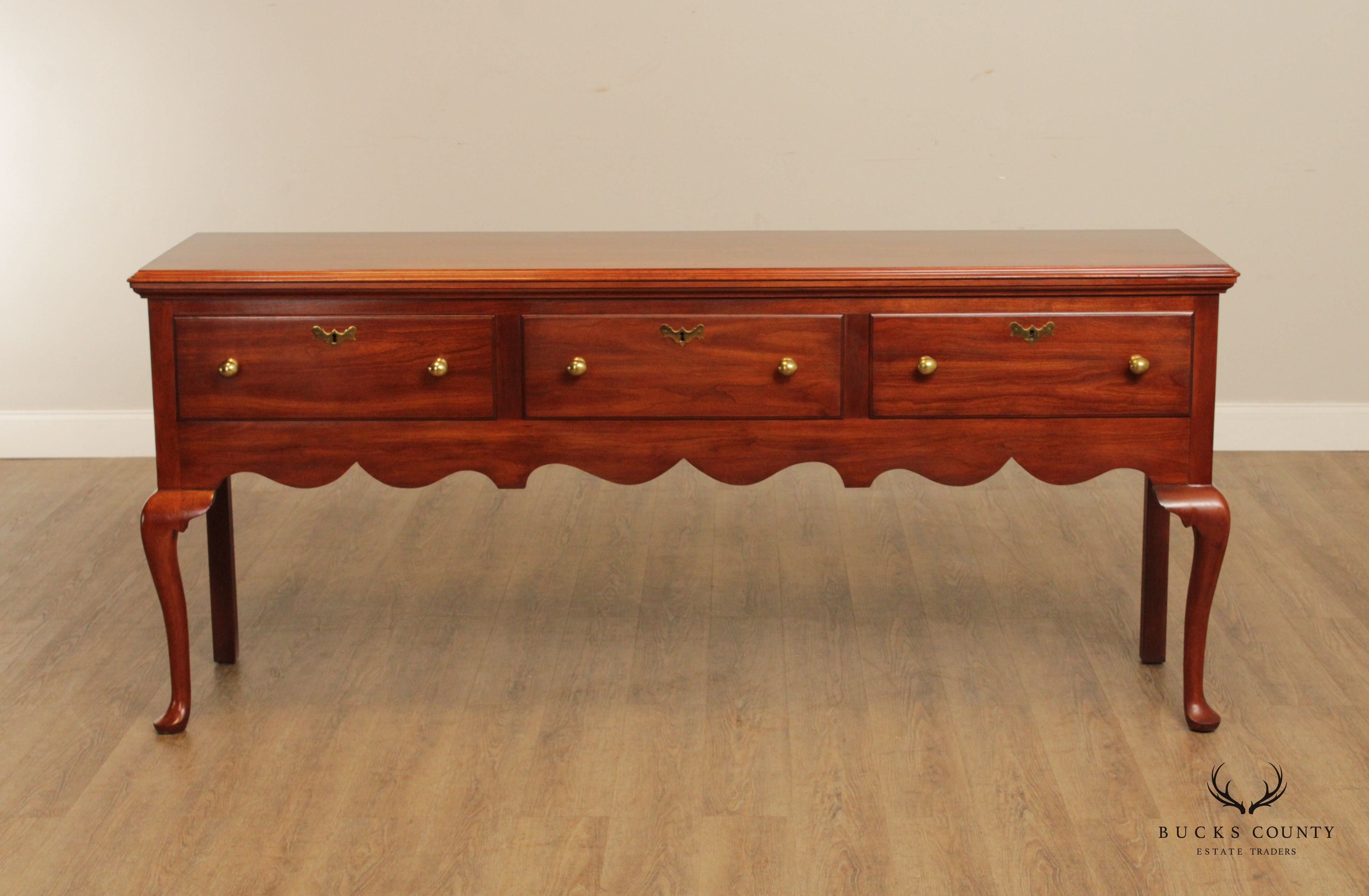 Henkel Harris Jamestown Colonial Black Cherry Sideboard