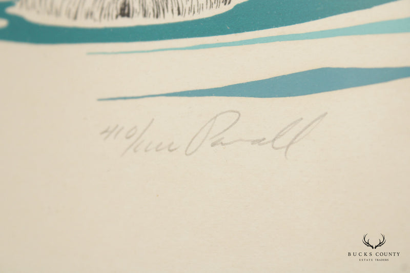 Peter Parnall "Sea Otter" Serigraph