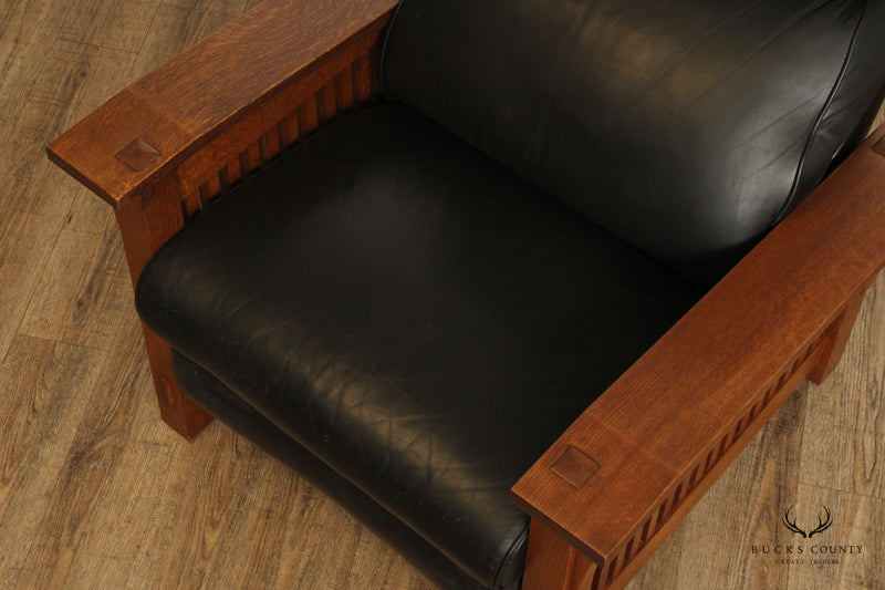 Stickley mission online recliner