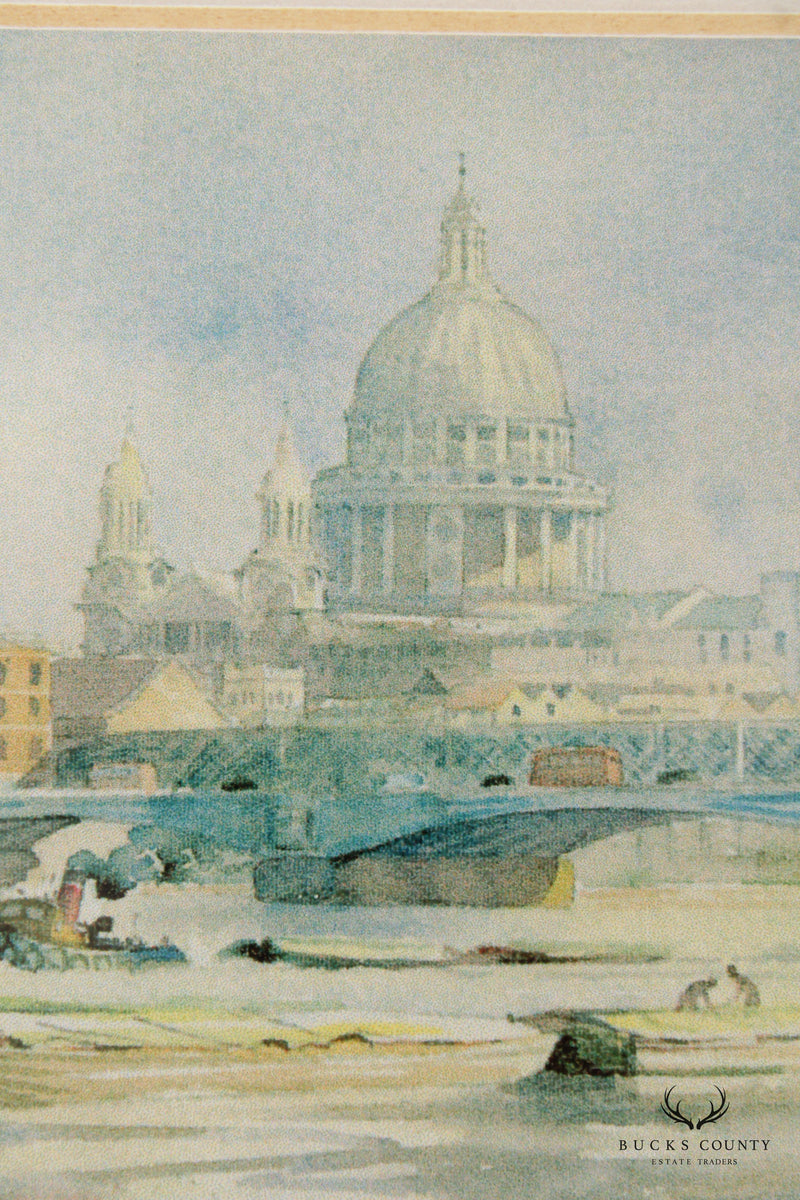 David Eddington 'St. Paul's Cathedral, London' Framed Print