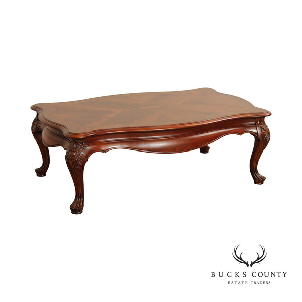 Thomasville Mahogany Inlaid Coffee Table