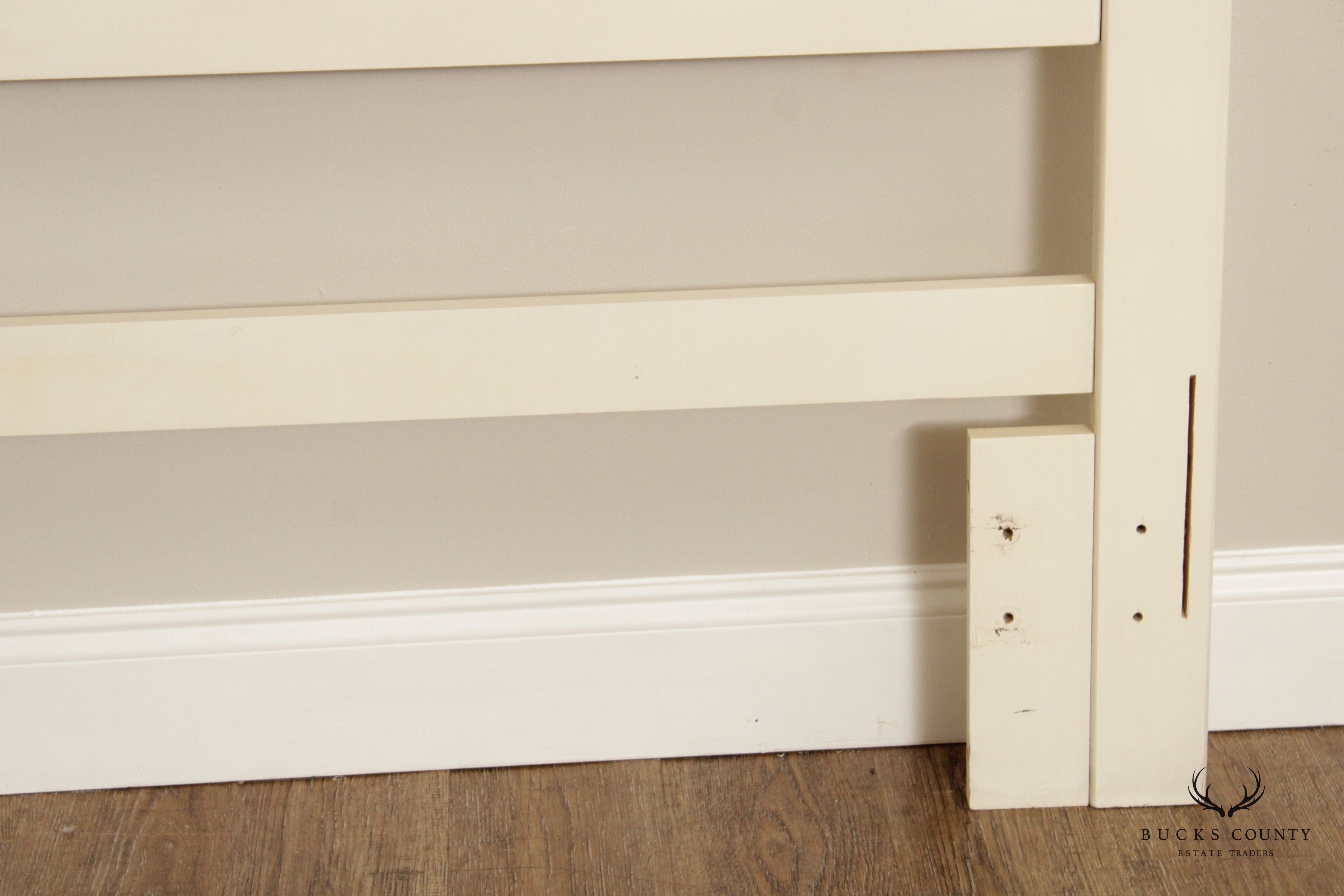 French Provincial Style Queen Size Trellis Headboard