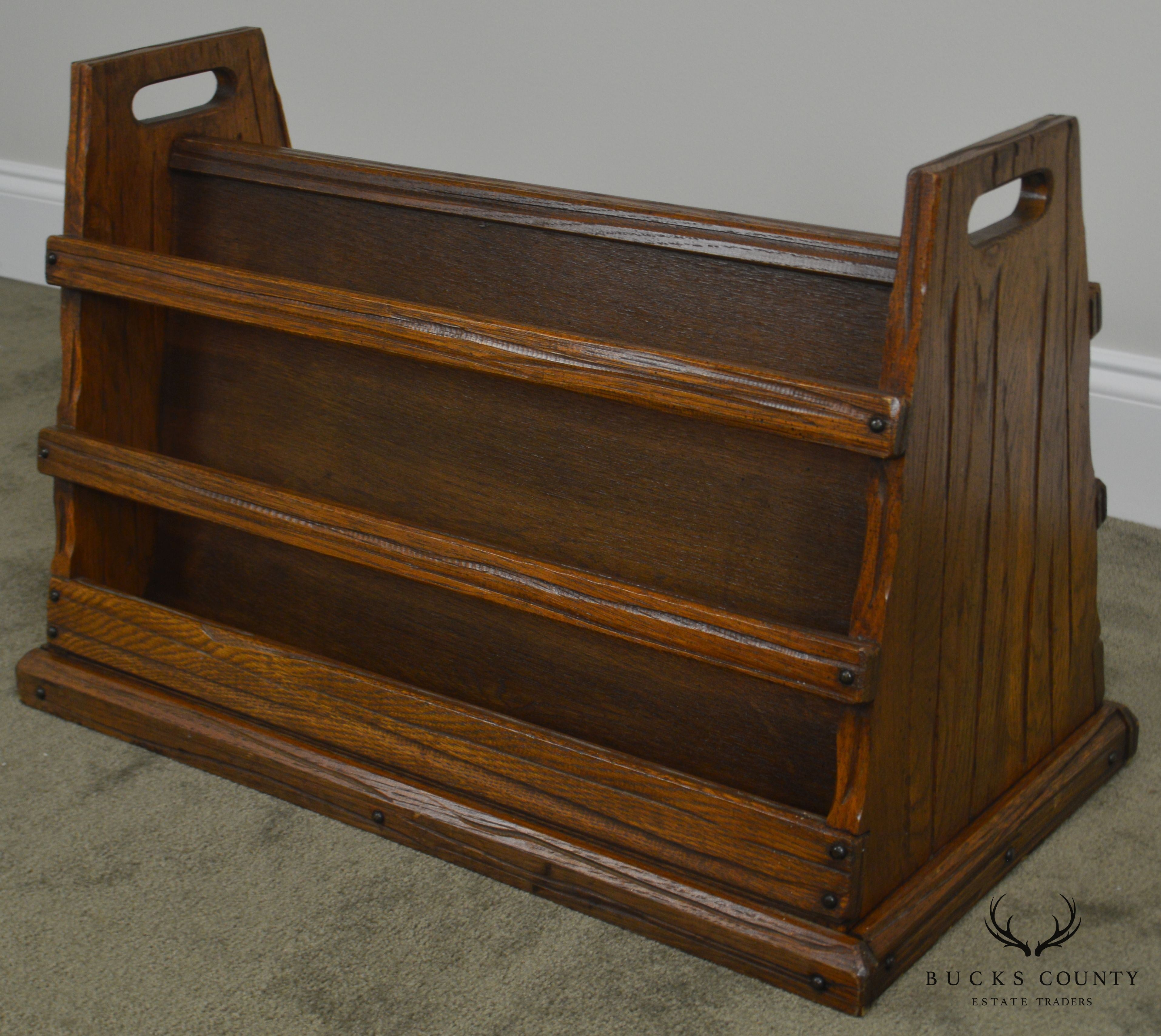 Brandt Ranch Oak Magazine Rack