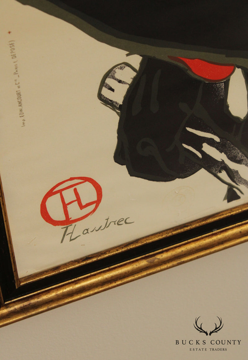 Henri De Tou Louse - Lautrec Artistide Bruant Plate Signed Lithograph