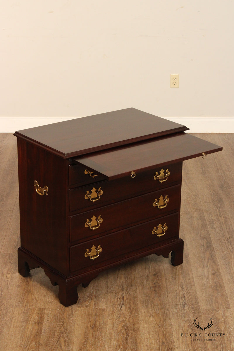 Stickley Chippendale Style Mahogany Bachelor's Chest