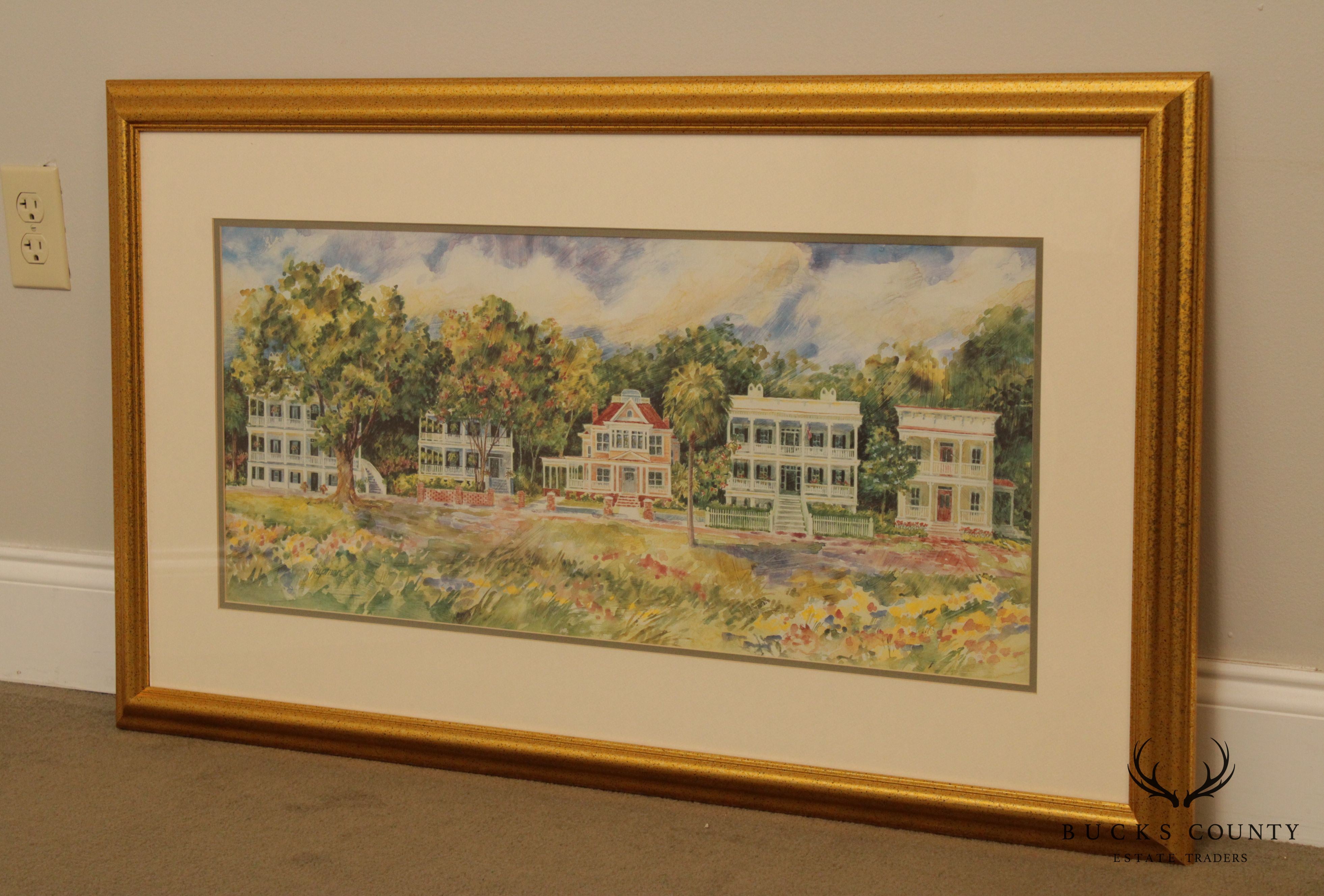 'Low Country Bed and Breakfast', Paragon Picture Gallery Print by Barbara Shipman