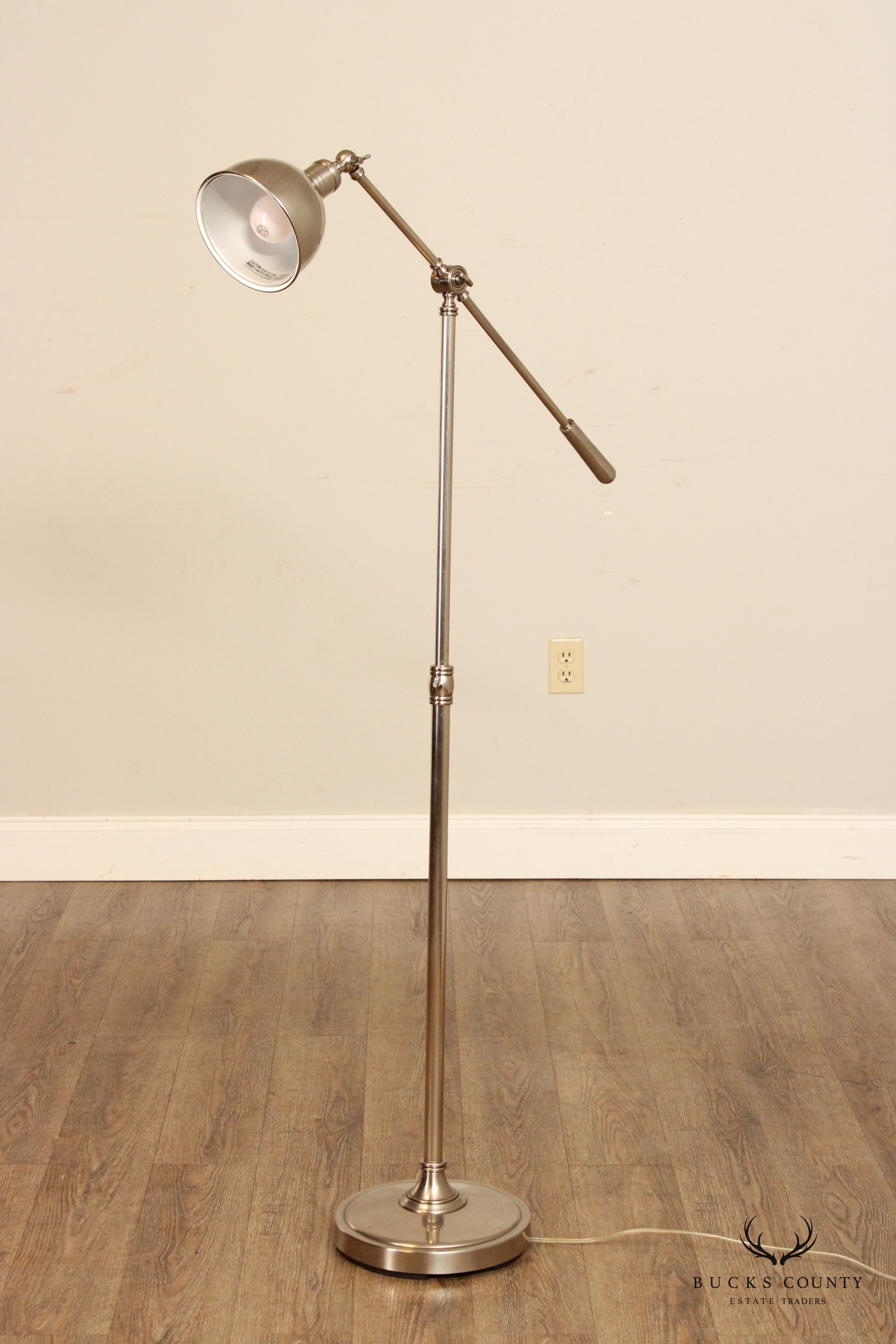 Industrial Style Metal Adjustable Task Floor Lamp