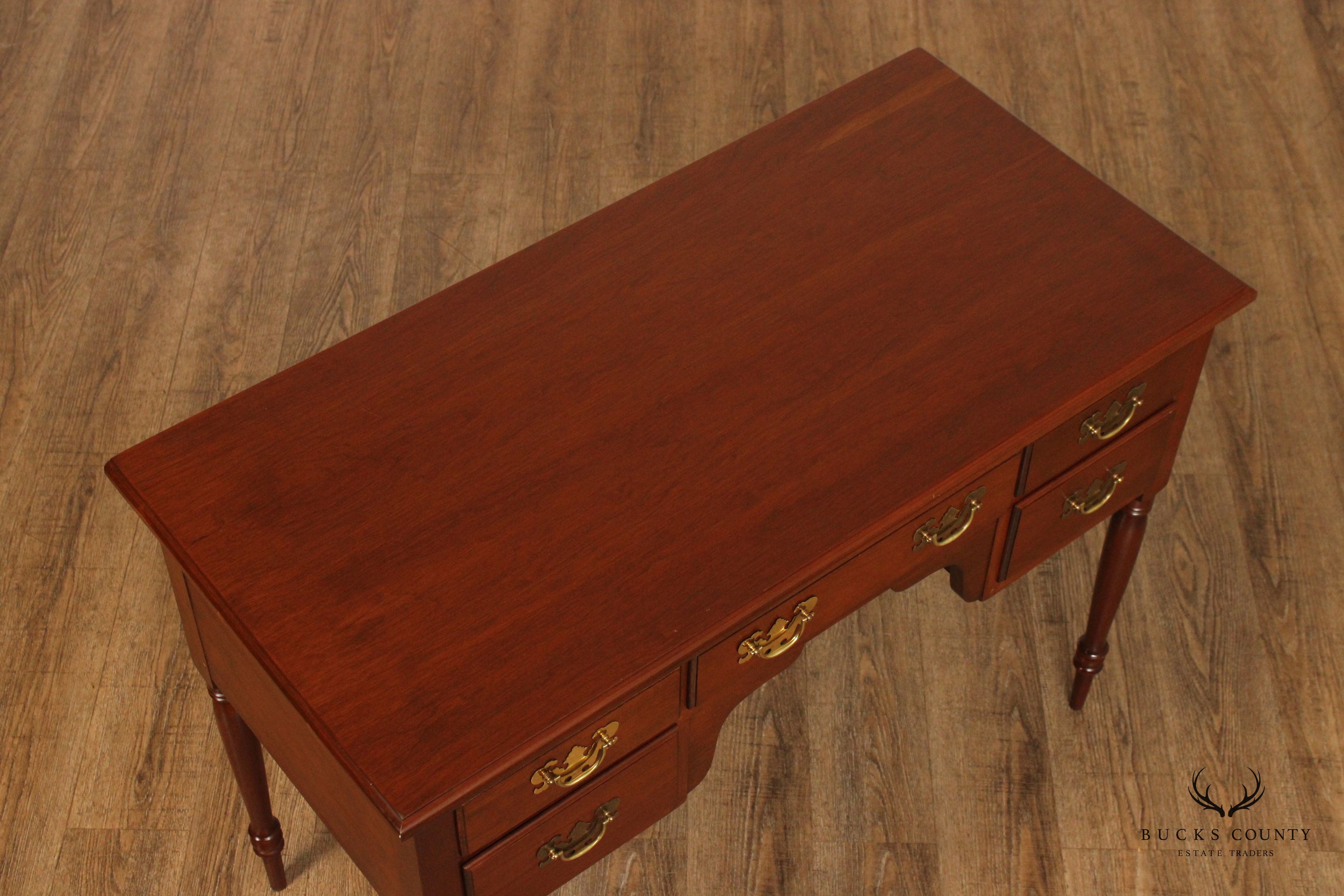 Sheraton Style Custom Quality Cherry Writing Desk