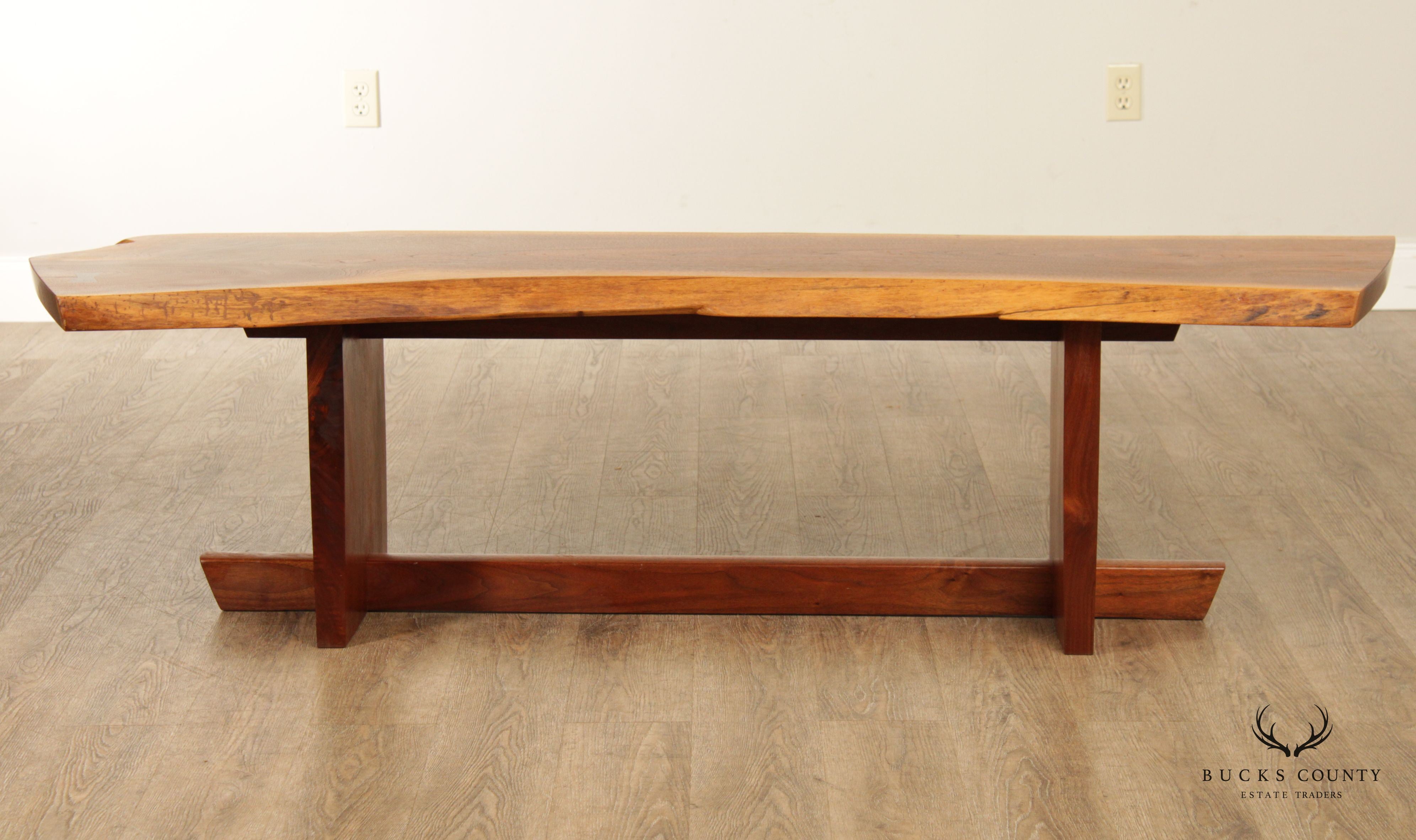 Mira Nakashima Studio Crafted Walnut Bench Or Coffee Table