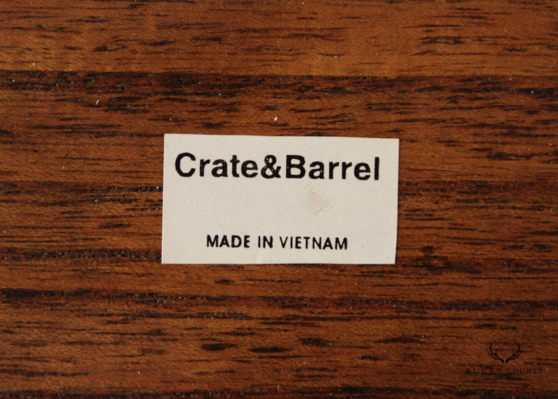 Crate & Barrel Contemporary Set Nesting Tables (B)