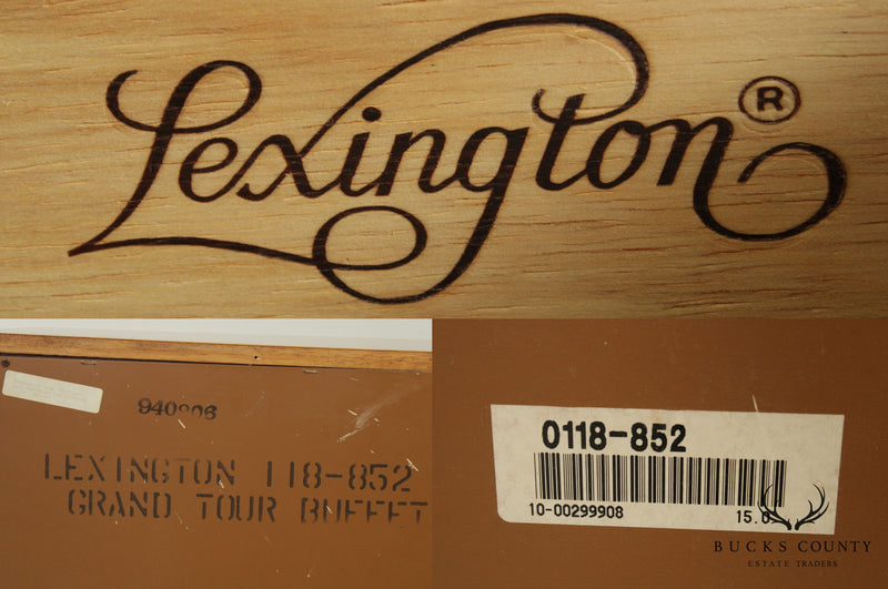 Lexington Grand Tour Collection Pecan Wood Buffet Sideboard