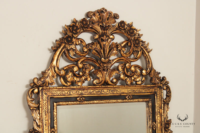 John Richard Rococo Style Large Gilt Gold Wall Mirror