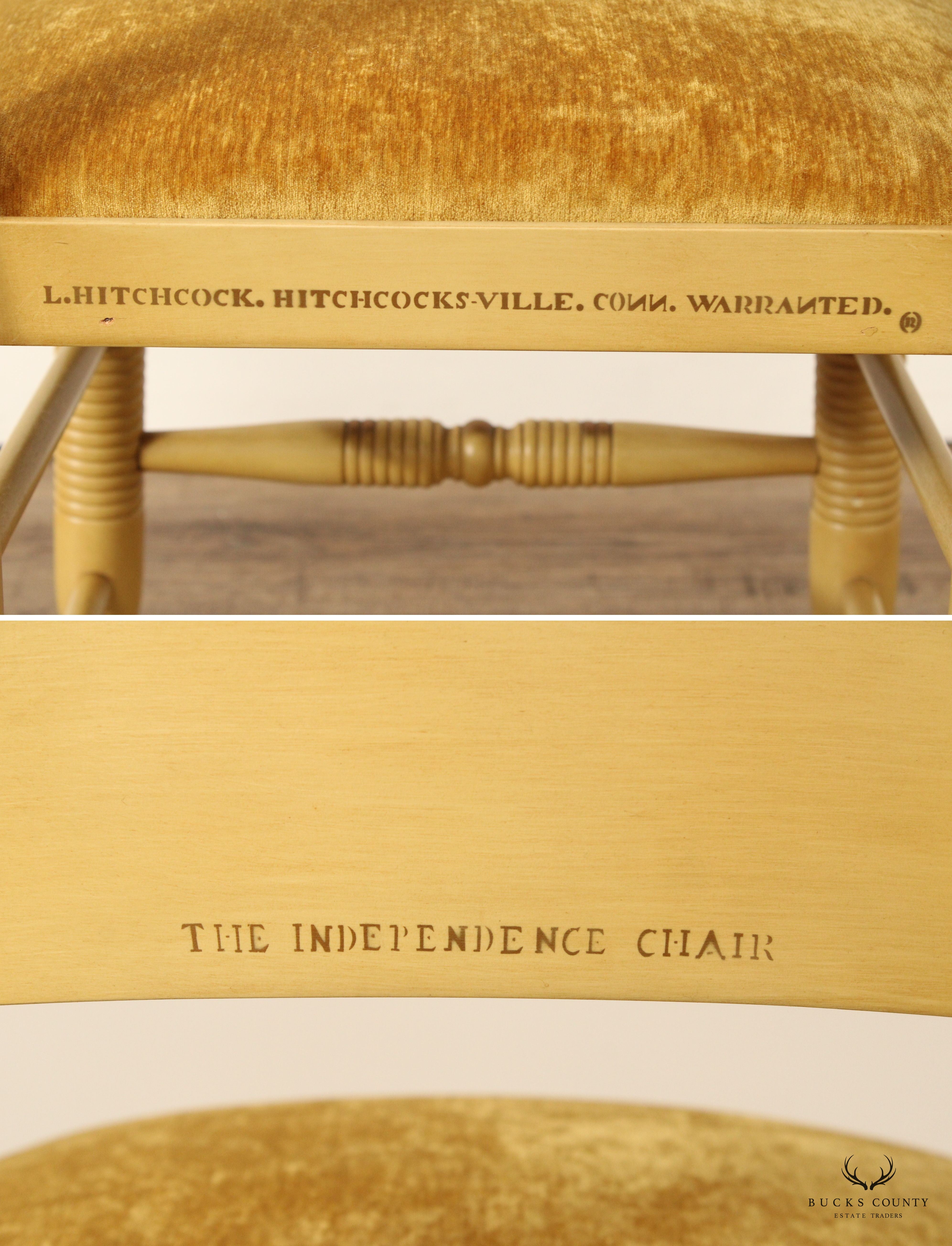 L. Hitchcock Paint Decorated 'Independence Chair'