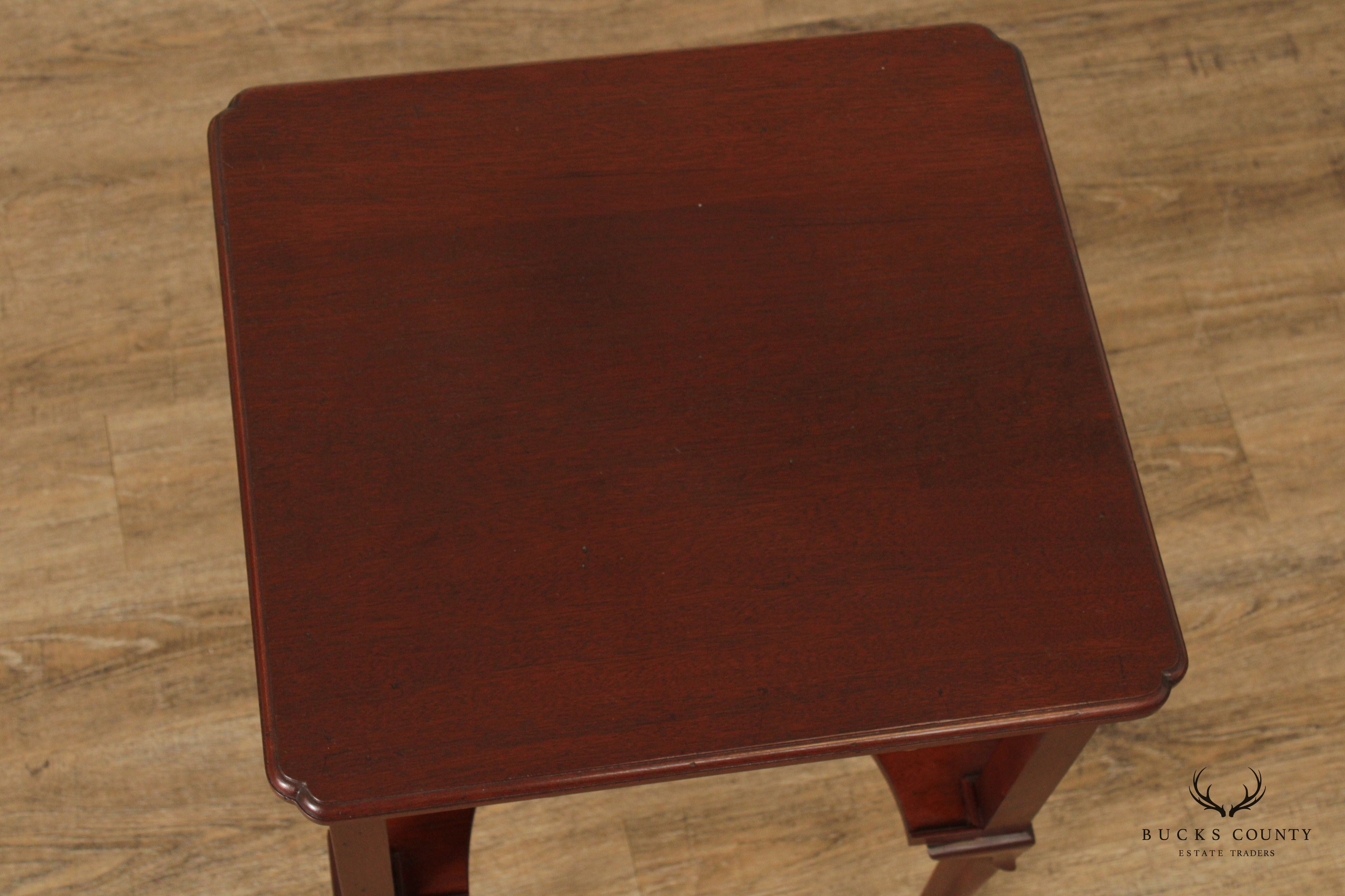 Southampton Queen Anne Style Mahogany Side Table