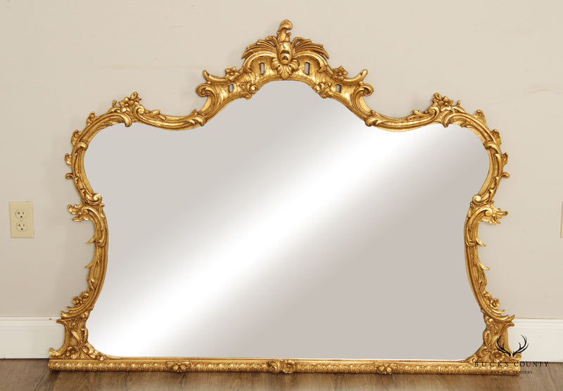 Friedman Brothers Rococo Style 'Dupont' Mantel or Fireplace Mirror