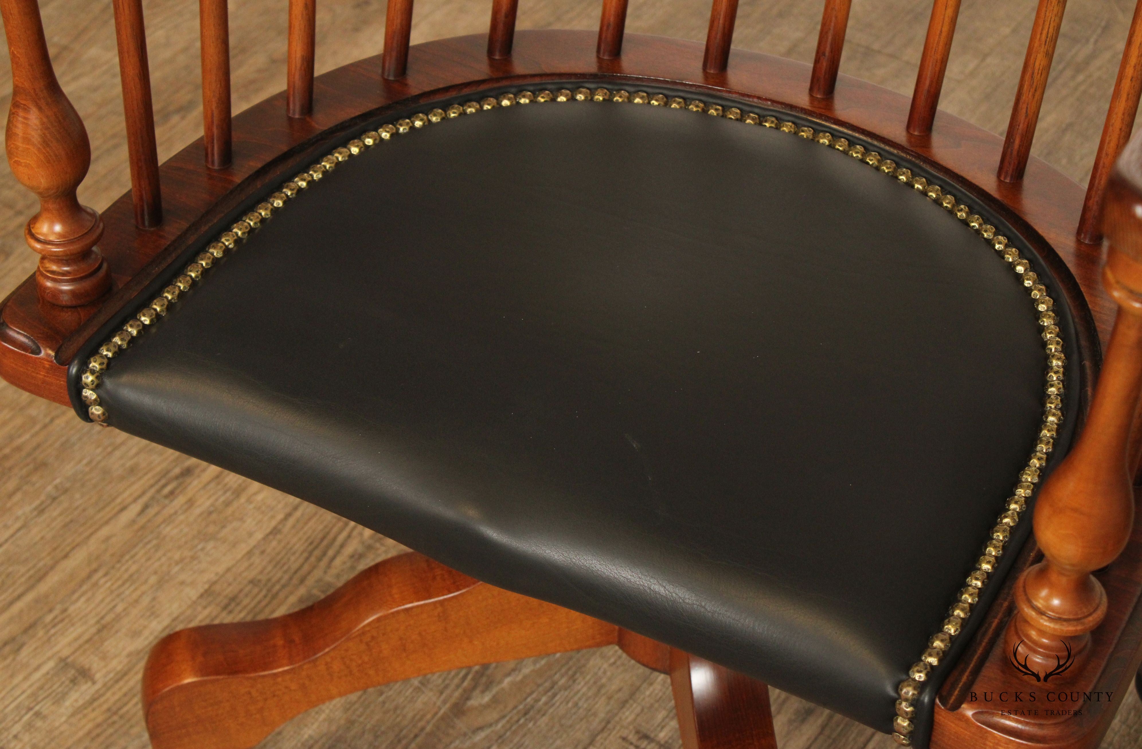 Frederick Duckloe Comb Back Windsor Office Desk Chair