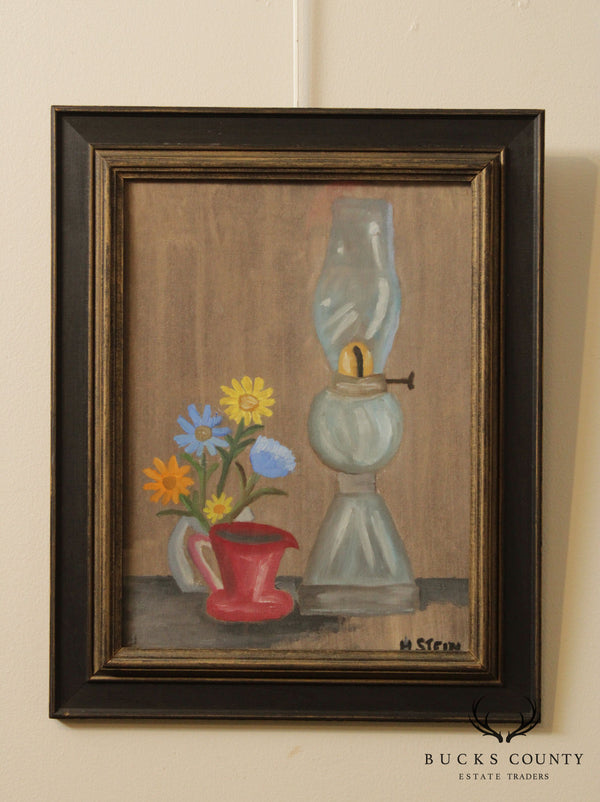 20th Century Still Life Oil Painting, Signed 'H. Stein'
