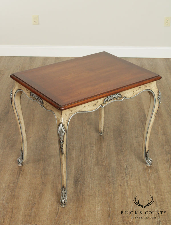 French Louis XV Style Custom Quality Vintage Side Table