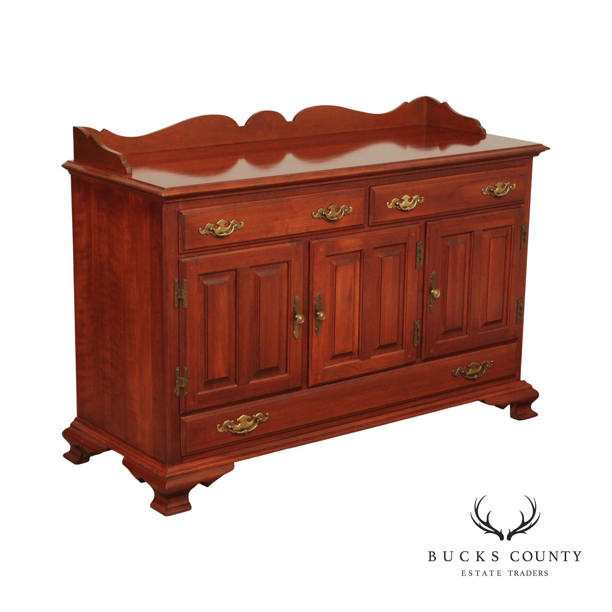 Harden American Colonial Style Cherry Cabinet Sideboard