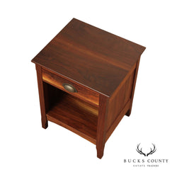 S. Arthur Giddings Handcrafted Solid Walnut Nightstand