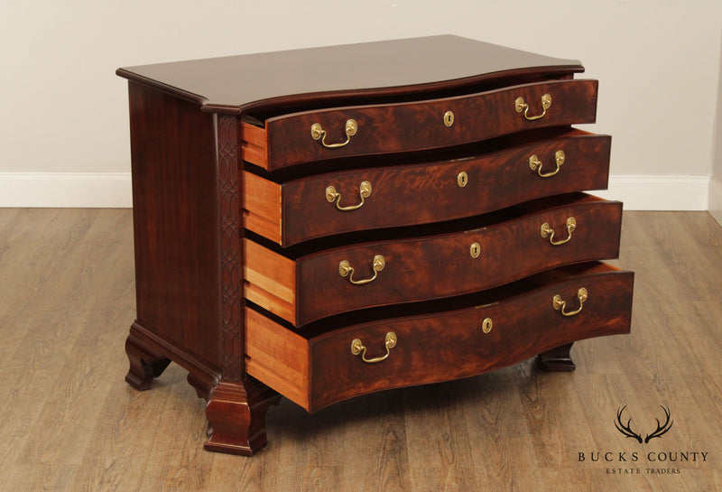 Stickley Colonial Williamsburg Reserve Collection Mahogany Chippendale Style Chest of Drawers